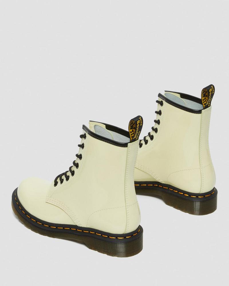 Dr Martens 1460 Lak Leren Veterlaarzen Dames Room | NL 584QMA